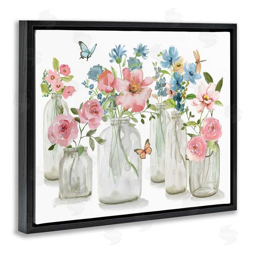 Nan | Pink & Blue Flowers