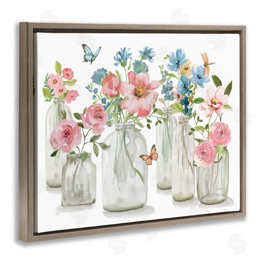 Nan | Pink & Blue Flowers