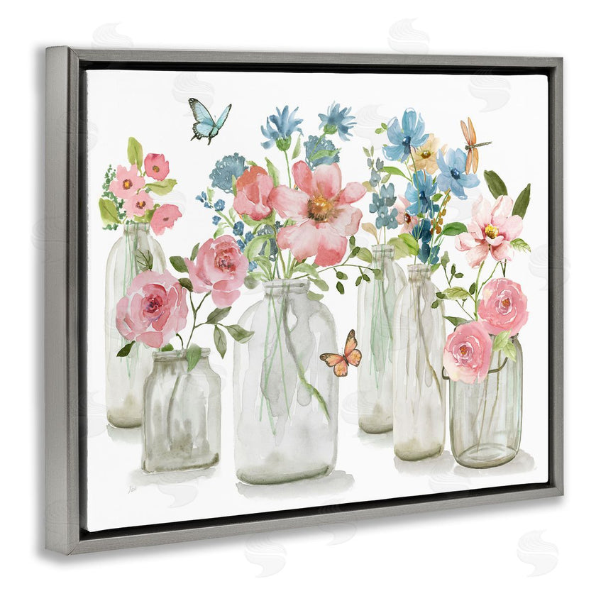 Nan | Pink & Blue Flowers