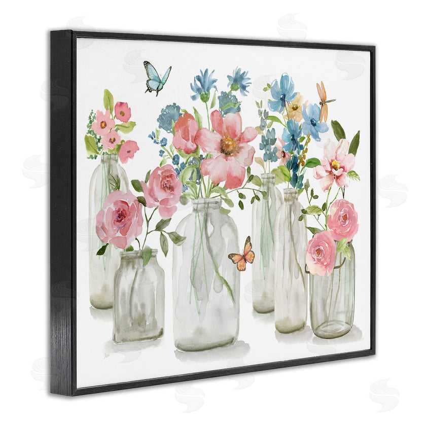 Nan | Pink & Blue Flowers