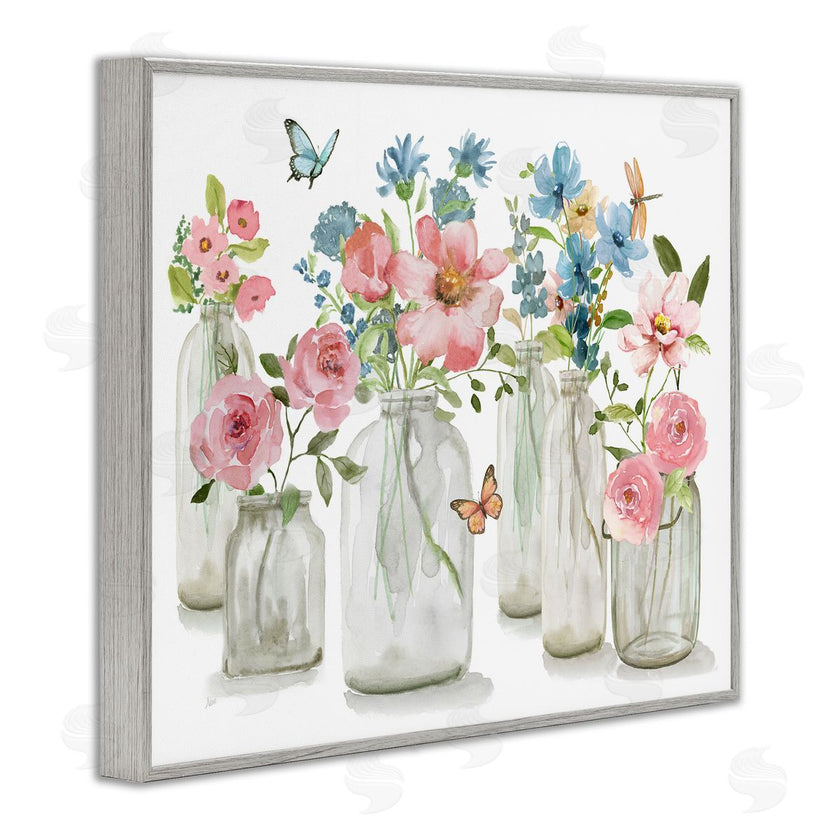 Nan | Pink & Blue Flowers