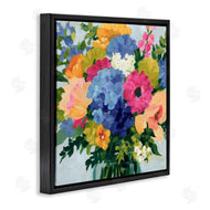 Victoria Barnes | Modern Blue & Pink Bouquet