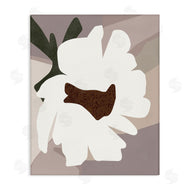 Regina Moore | White Contemporary Flower