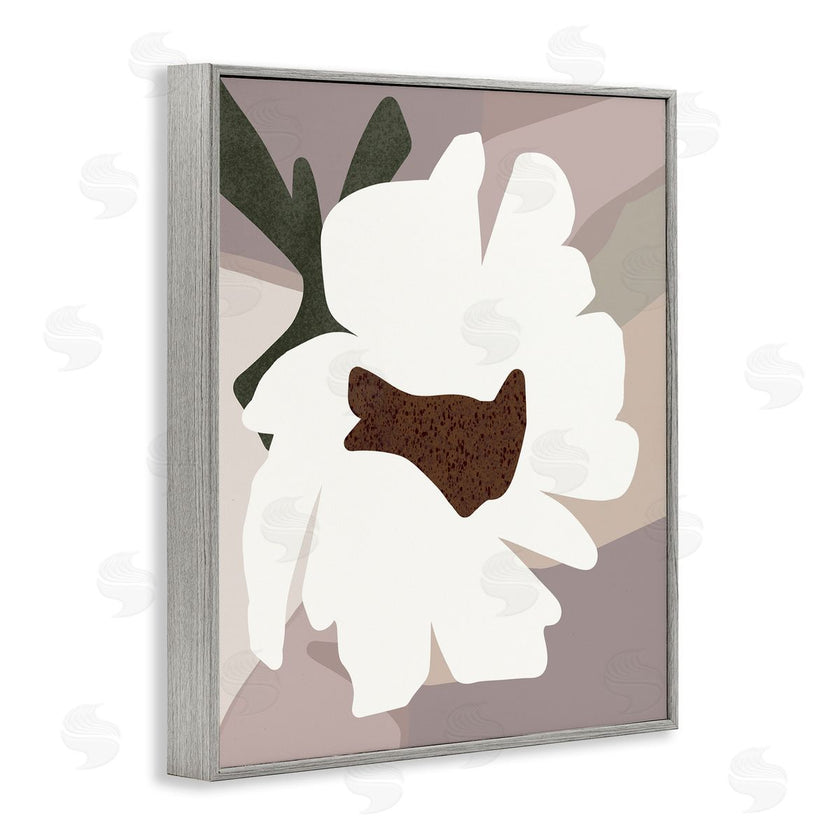 Regina Moore | White Contemporary Flower