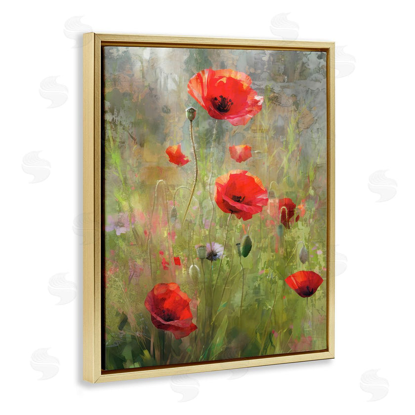 Enrico McGarrigle | Abstract Red Poppies