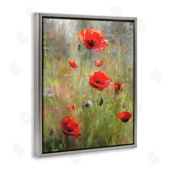 Enrico McGarrigle | Abstract Red Poppies