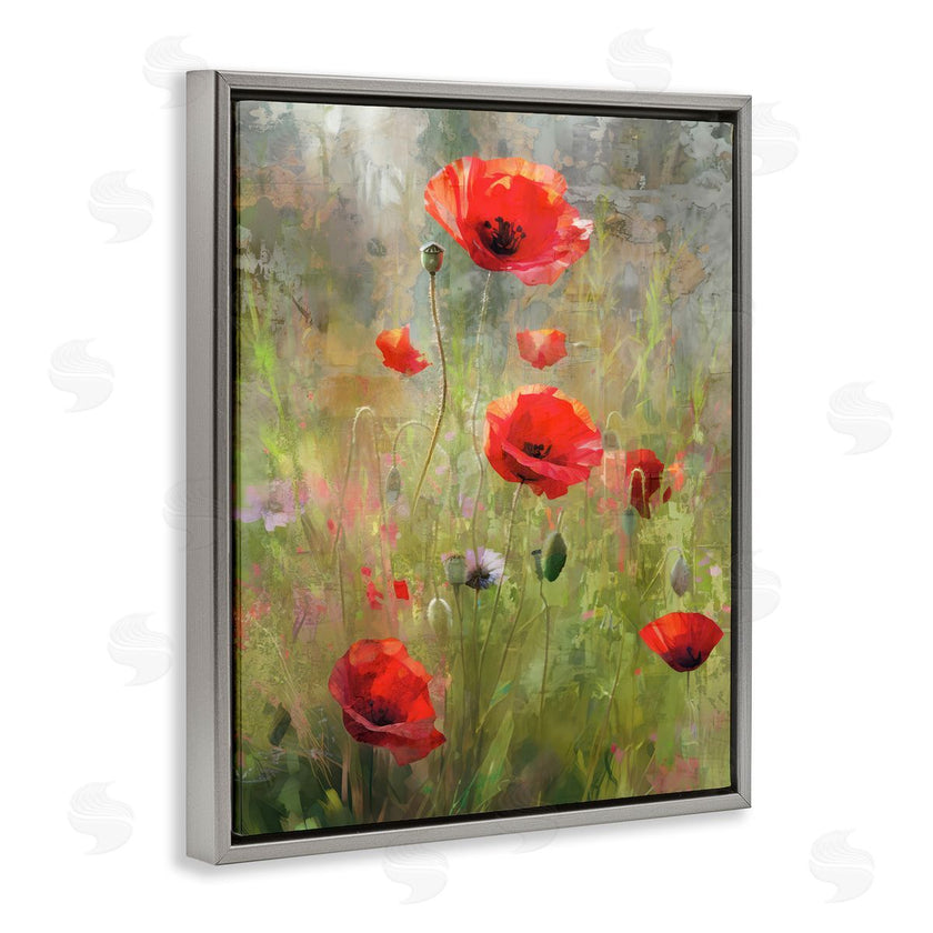 Enrico McGarrigle | Abstract Red Poppies