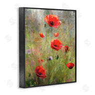 Enrico McGarrigle | Abstract Red Poppies