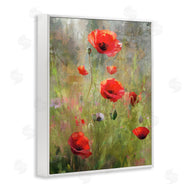 Enrico McGarrigle | Abstract Red Poppies