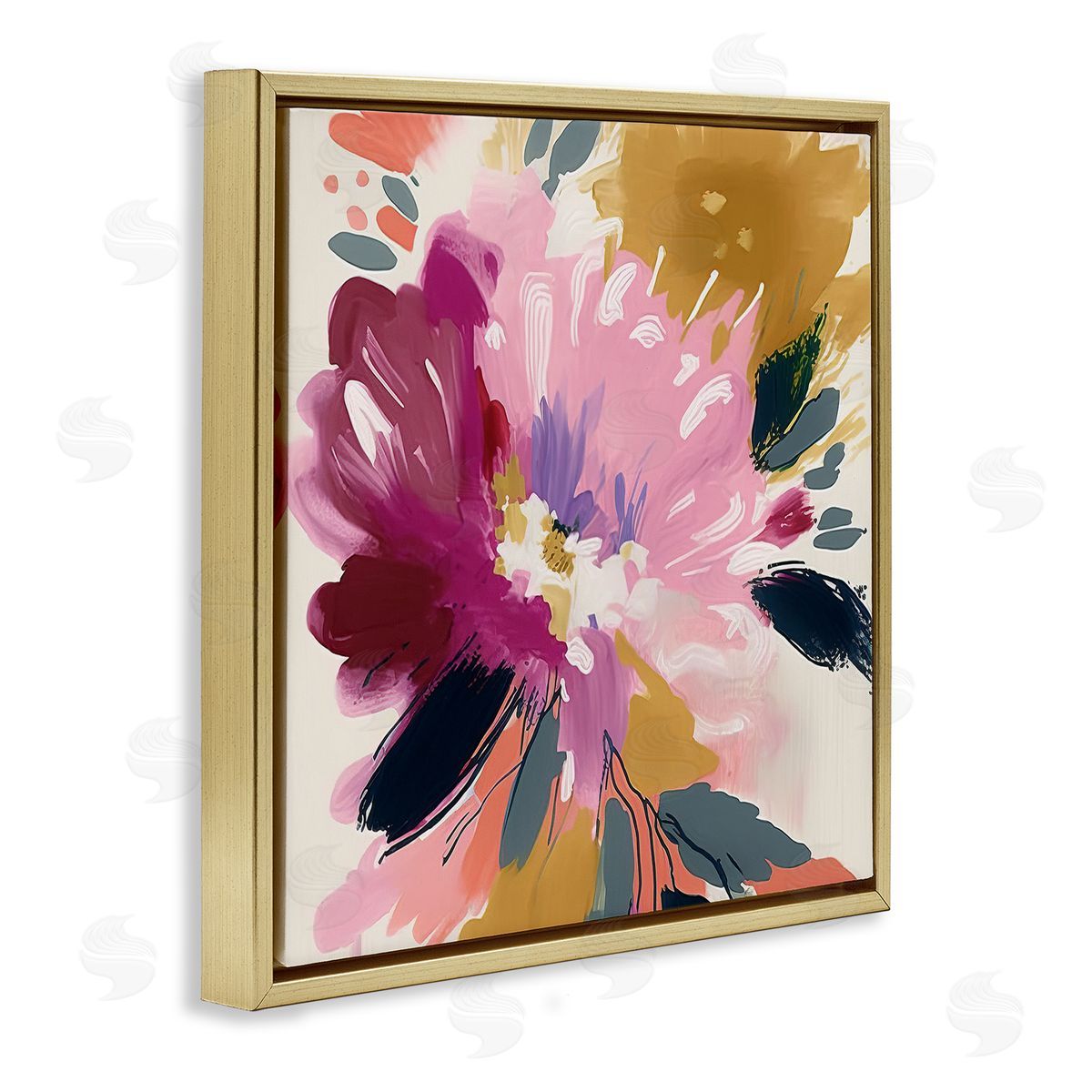 Andrea Haase | Purple Abstract Floral