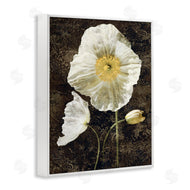 John Seba | Rustic White Poppies