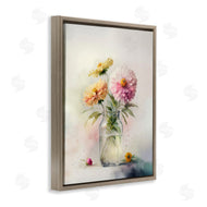 Leah McLean | Pink & Yellow Dahlias