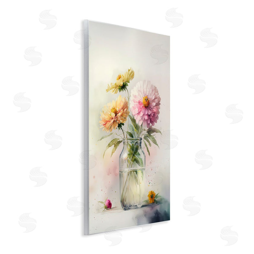 Leah McLean | Pink & Yellow Dahlias