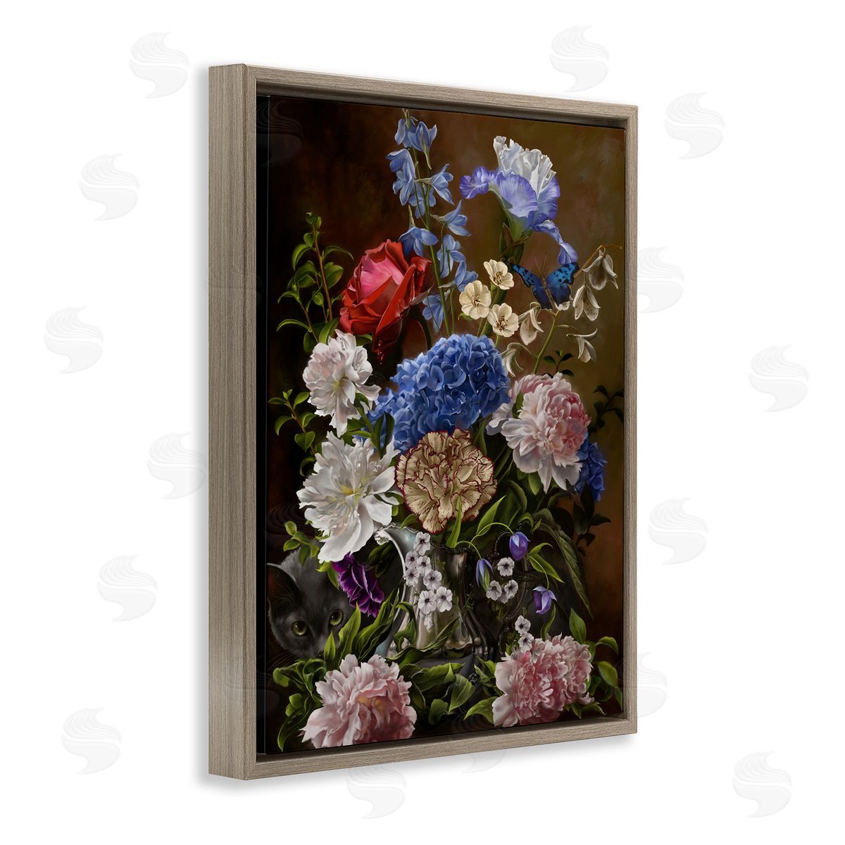 Nene Thomas | Vintage Flowers & Cat