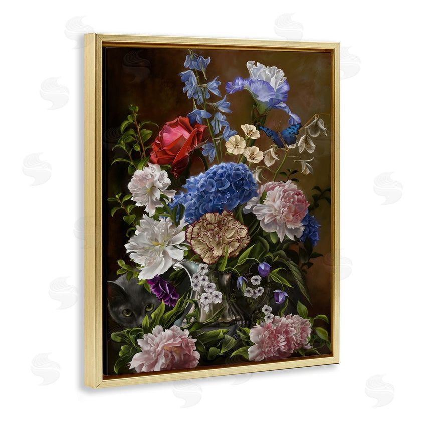 Nene Thomas | Vintage Flowers & Cat