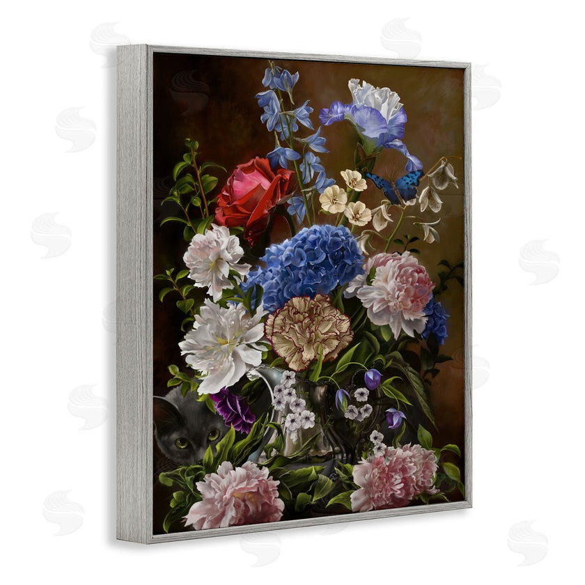 Nene Thomas | Vintage Flowers & Cat