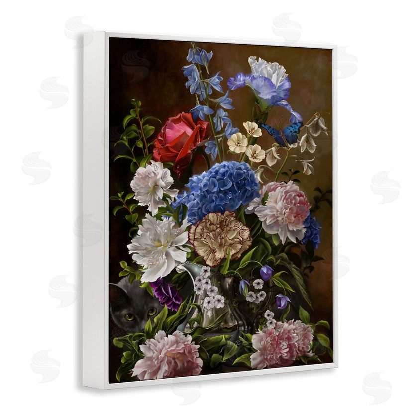 Nene Thomas | Vintage Flowers & Cat