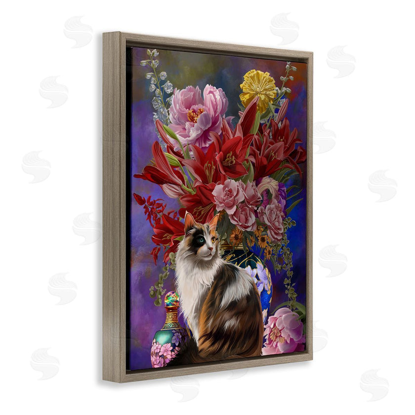 Nene Thomas | Cat & Flower Chinoiserie