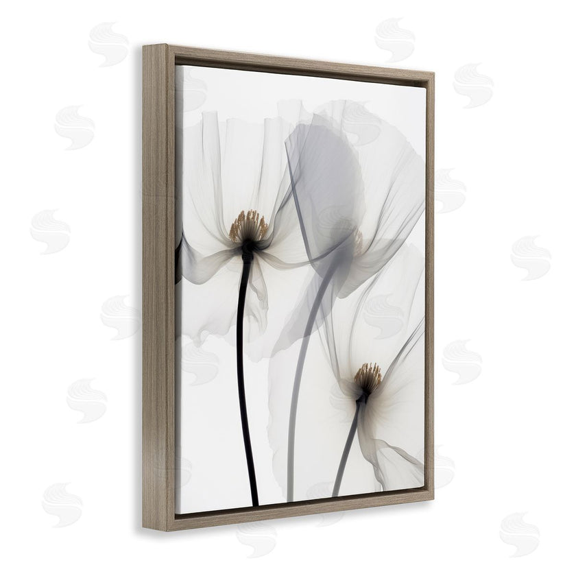 Irena Orlov | Modern White Poppies