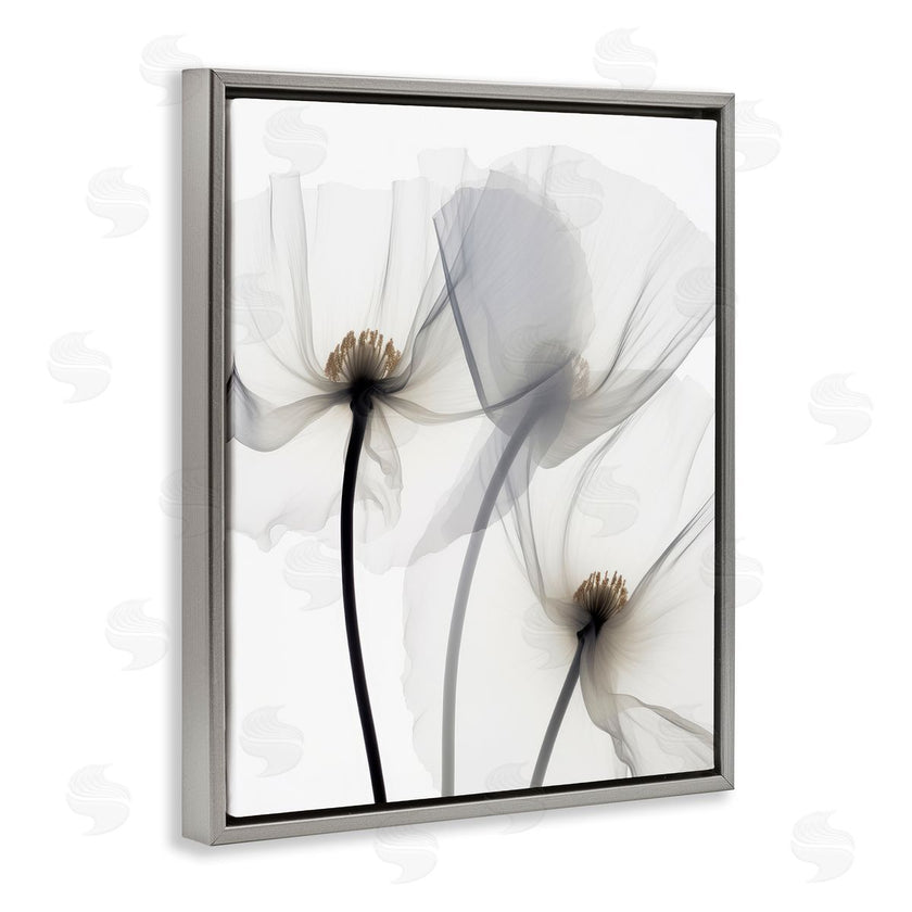Irena Orlov | Modern White Poppies