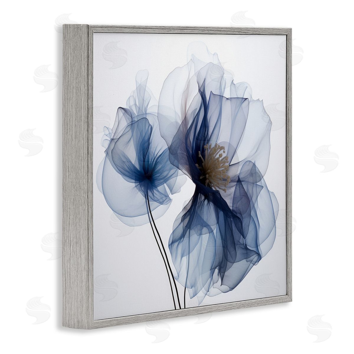 Irena Orlov | Blue X-Ray Flowers