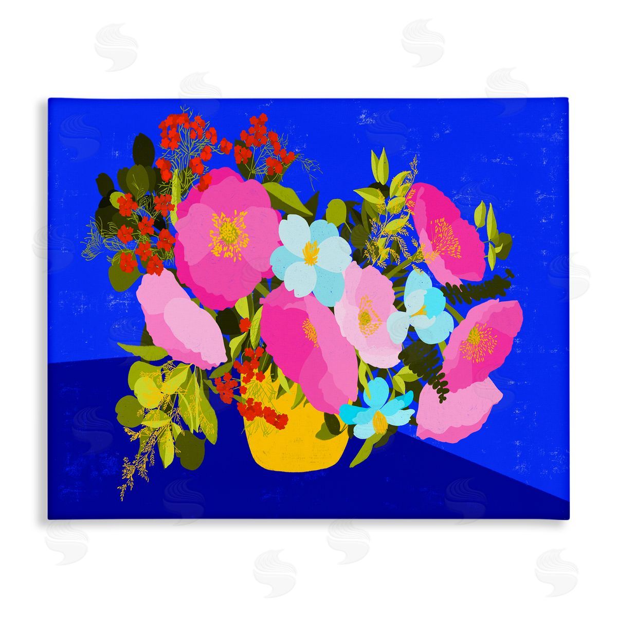 Pragya Kothari | Vivid Pink & Blue Bouquet