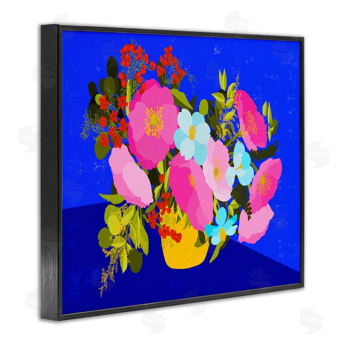 Pragya Kothari | Vivid Pink & Blue Bouquet
