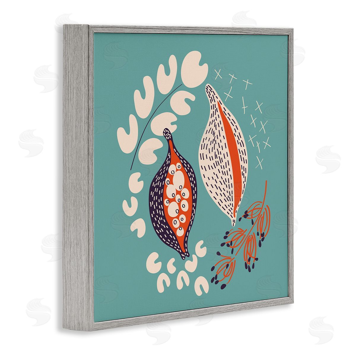 Pragya Kothari | Botanical Seeds on Blue