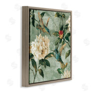 Reneé Campbell | Vintage Hummingbird & Flowers