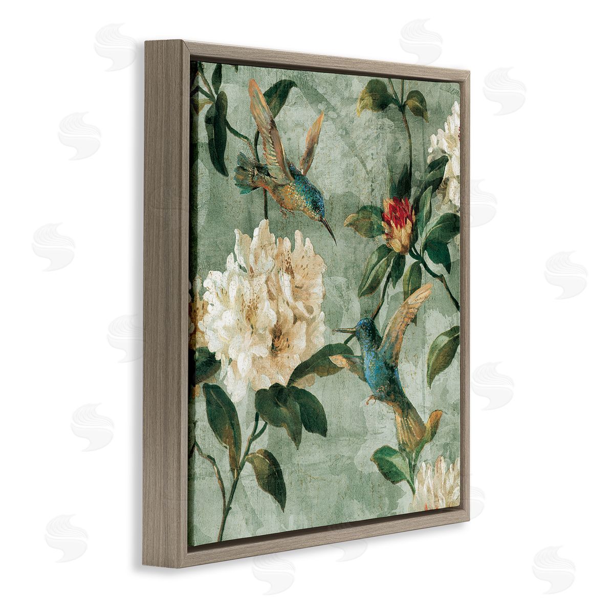 Reneé Campbell | Vintage Hummingbird & Flowers