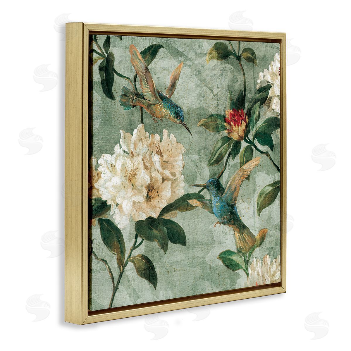 Reneé Campbell | Vintage Hummingbird & Flowers