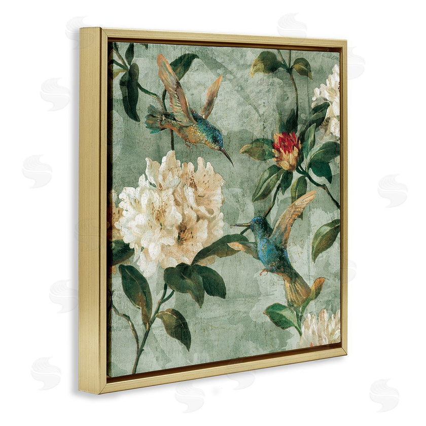 Reneé Campbell | Vintage Hummingbird & Flowers