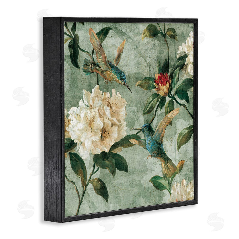 Reneé Campbell | Vintage Hummingbird & Flowers