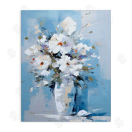 Ray Powers | White & Blue Bouquet