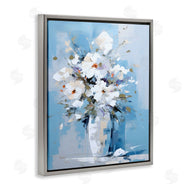 Ray Powers | White & Blue Bouquet