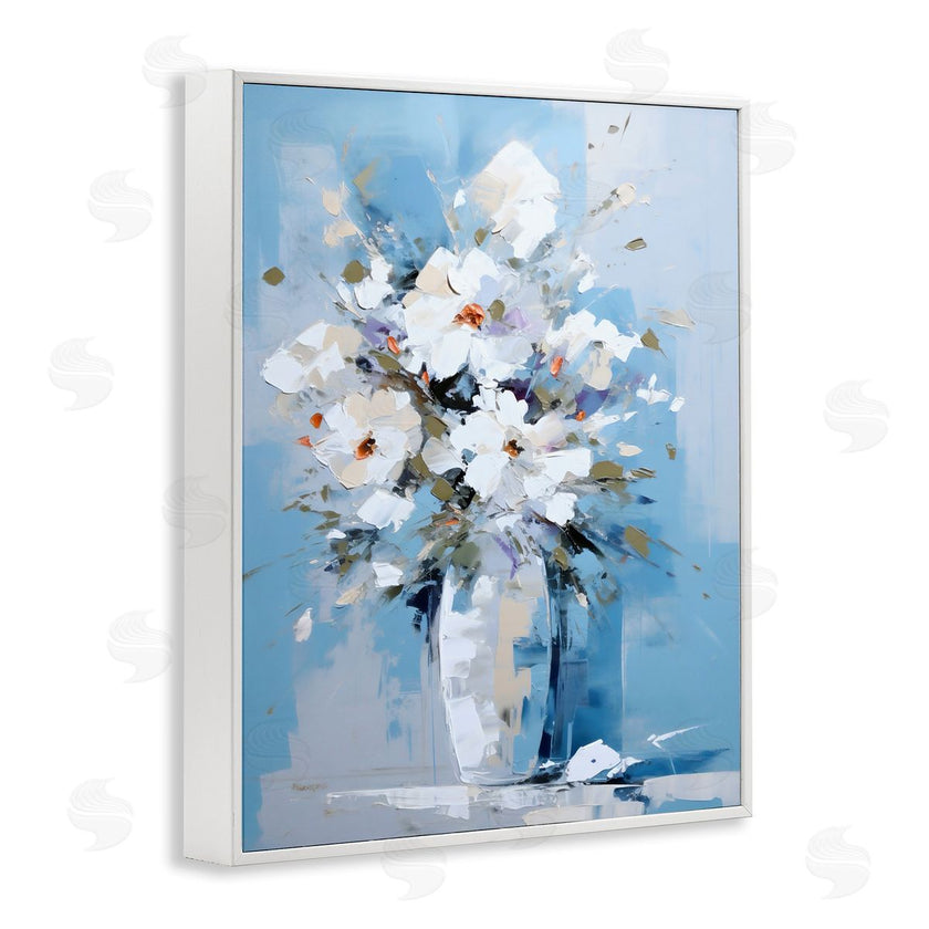 Ray Powers | White & Blue Bouquet