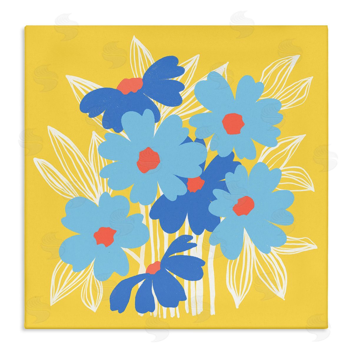 Pragya Kothari | Yellow & Blue Florals