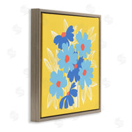 Pragya Kothari | Yellow & Blue Florals