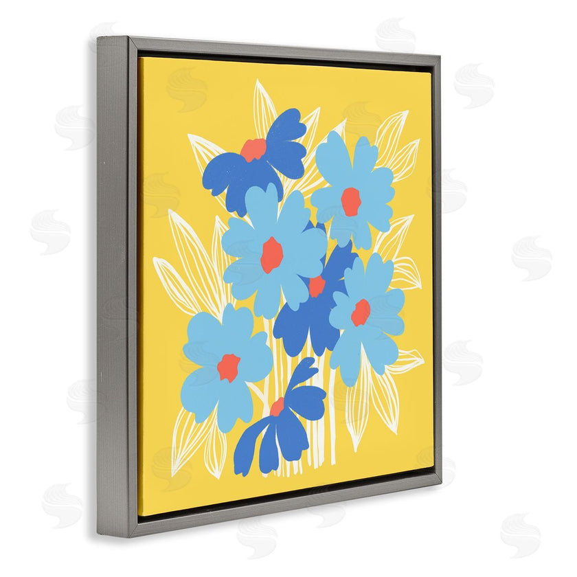 Pragya Kothari | Yellow & Blue Florals
