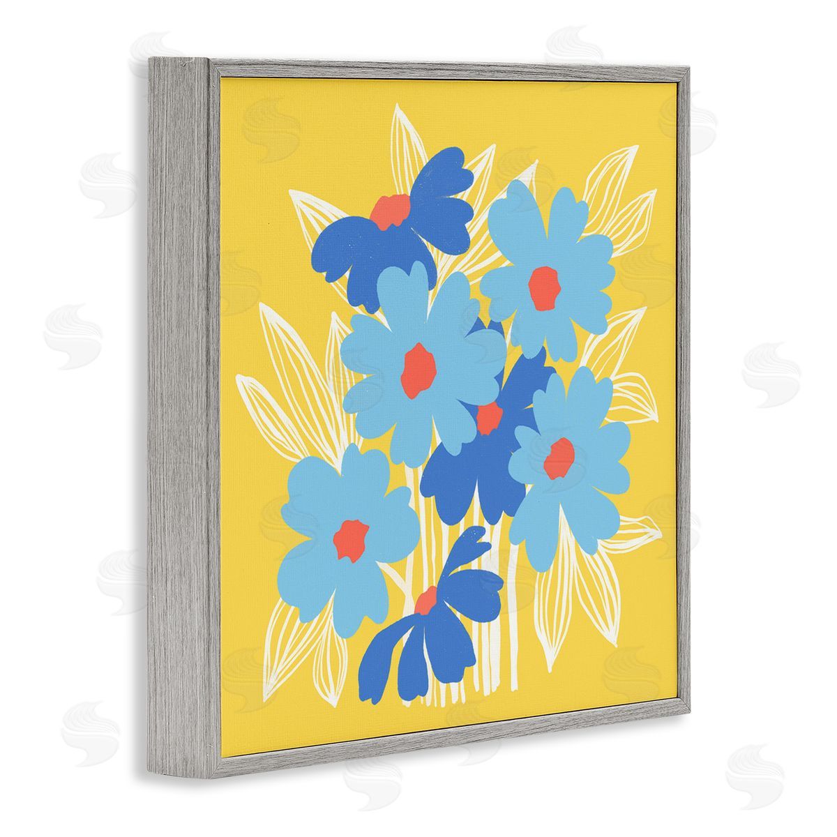 Pragya Kothari | Yellow & Blue Florals
