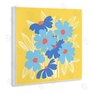 Pragya Kothari | Yellow & Blue Florals