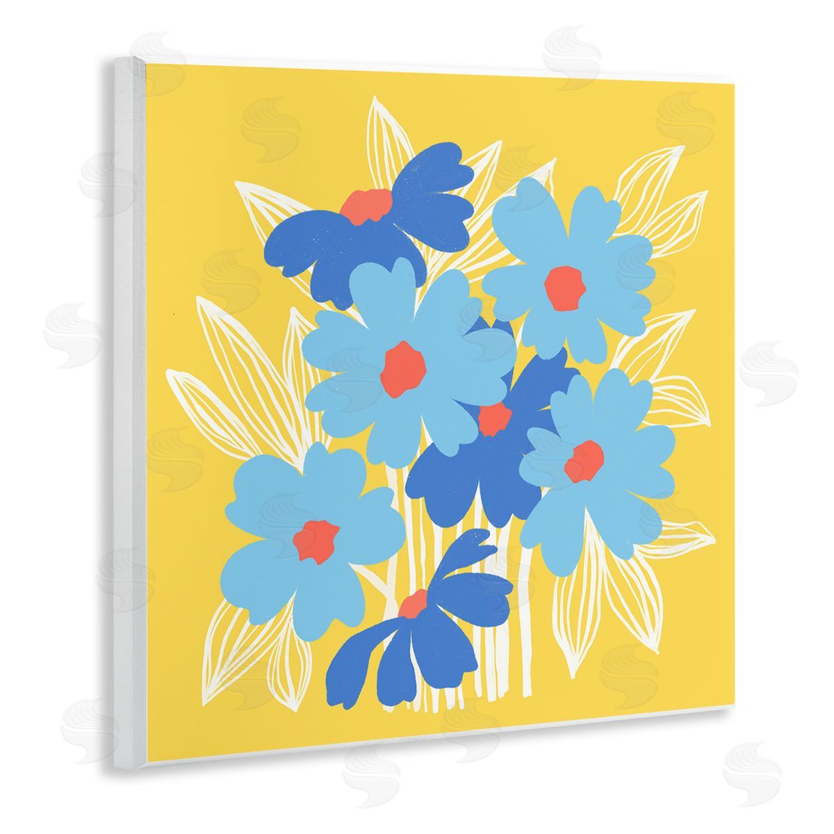 Pragya Kothari | Yellow & Blue Florals