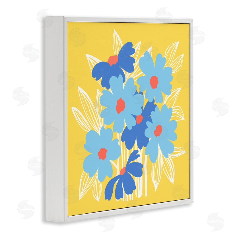 Pragya Kothari | Yellow & Blue Florals