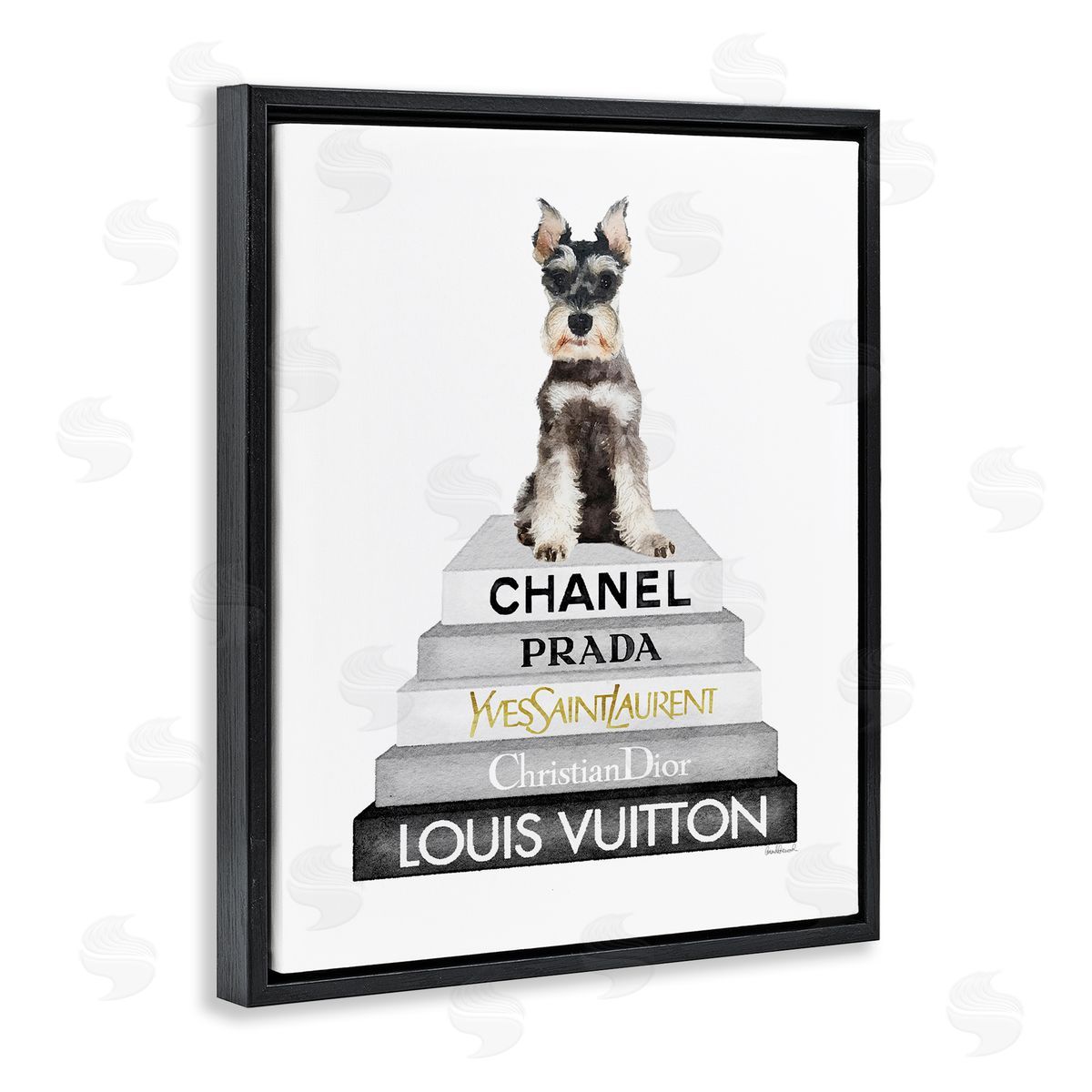 Amanda Greenwood | Schnauzer Puppy on Books