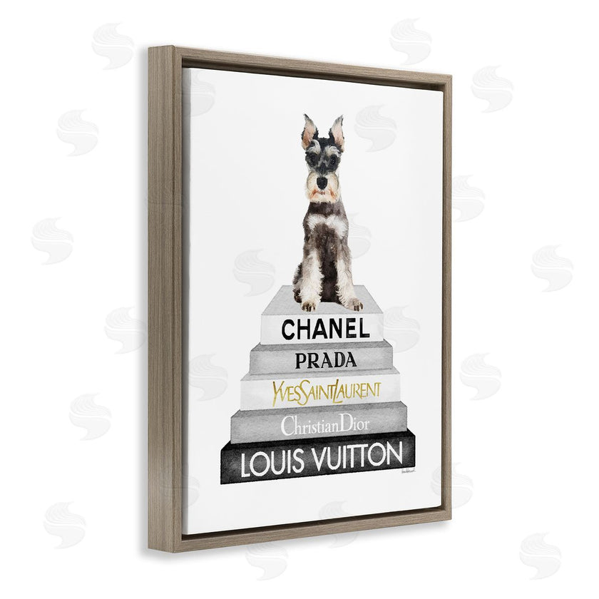 Amanda Greenwood | Schnauzer Puppy on Books