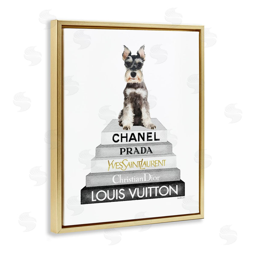 Amanda Greenwood | Schnauzer Puppy on Books