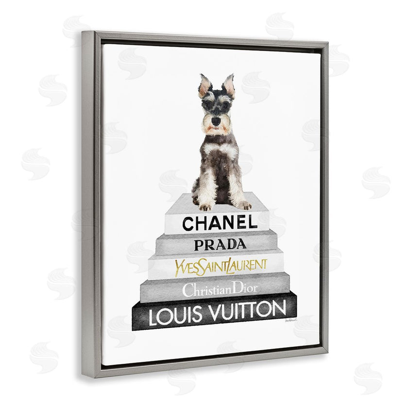 Amanda Greenwood | Schnauzer Puppy on Books