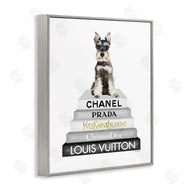 Amanda Greenwood | Schnauzer Puppy on Books