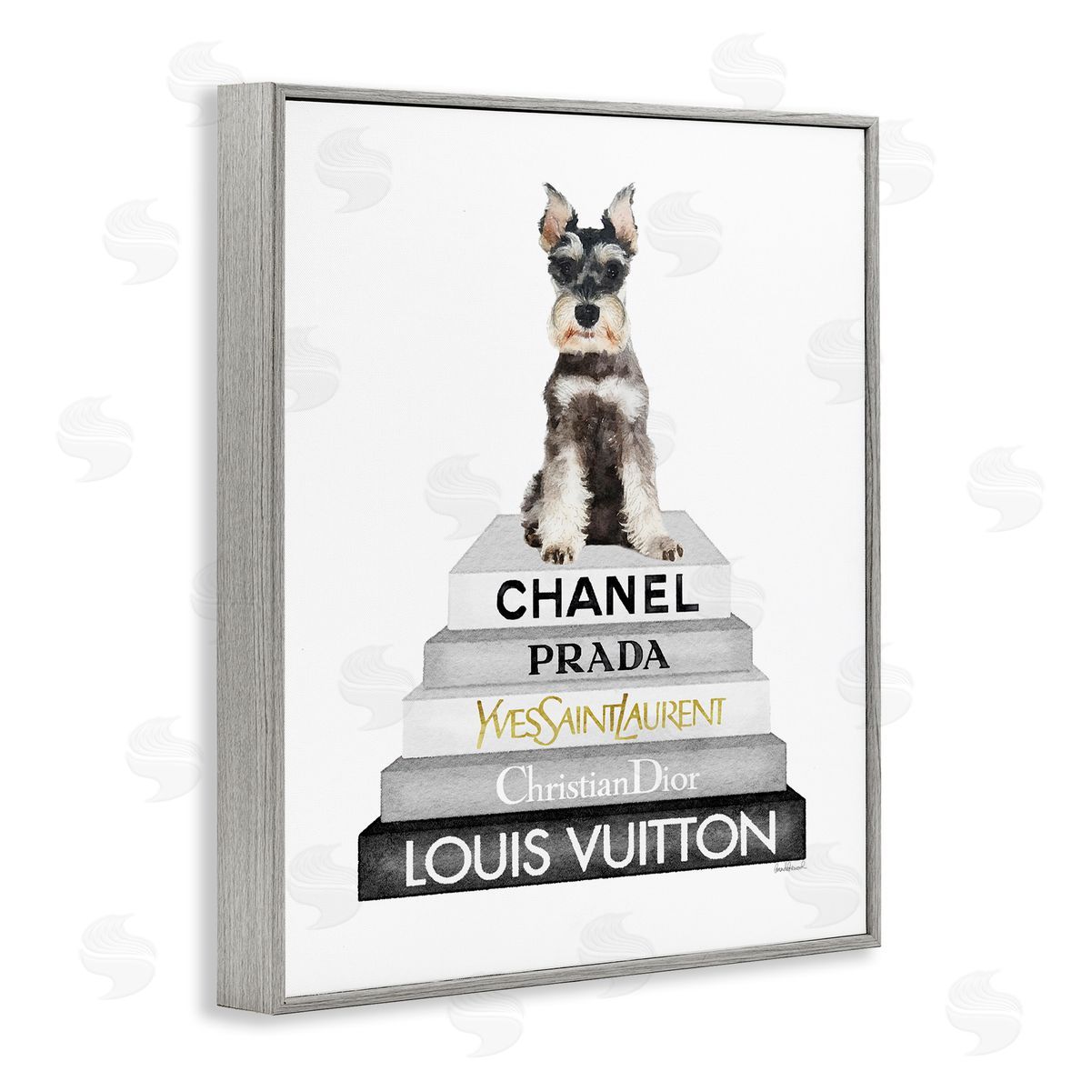 Amanda Greenwood | Schnauzer Puppy on Books
