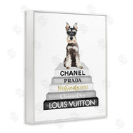Amanda Greenwood | Schnauzer Puppy on Books